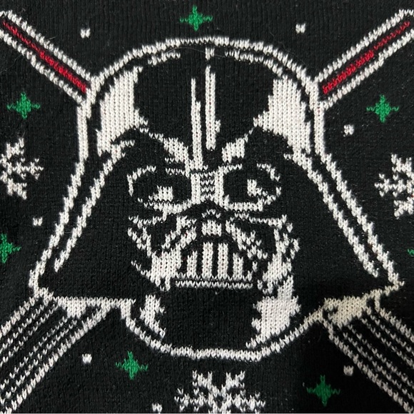 Star Wars Holiday Toddler Sweater Size 3T - Picture 3 of 5